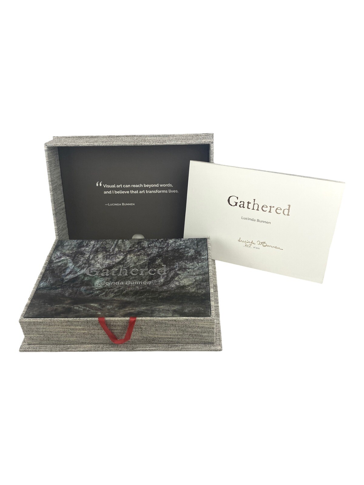 Gathered Lucinda Bunnen Photography Wabi-Sabi Art Book Set Signed Number 215/500