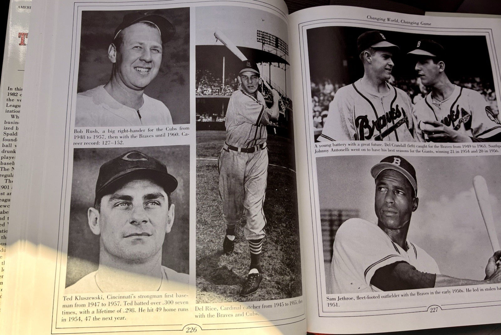 Two Book Set – The American League and The National League Hardcover 1987