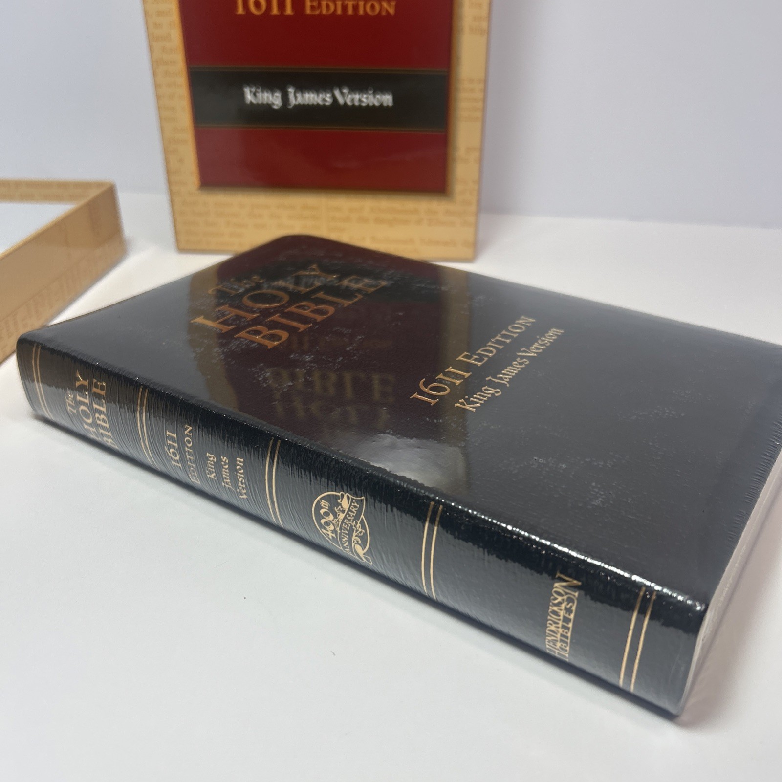 The Holy Bible 1611 Edition King James Version Genuine Leather NEW Sealed