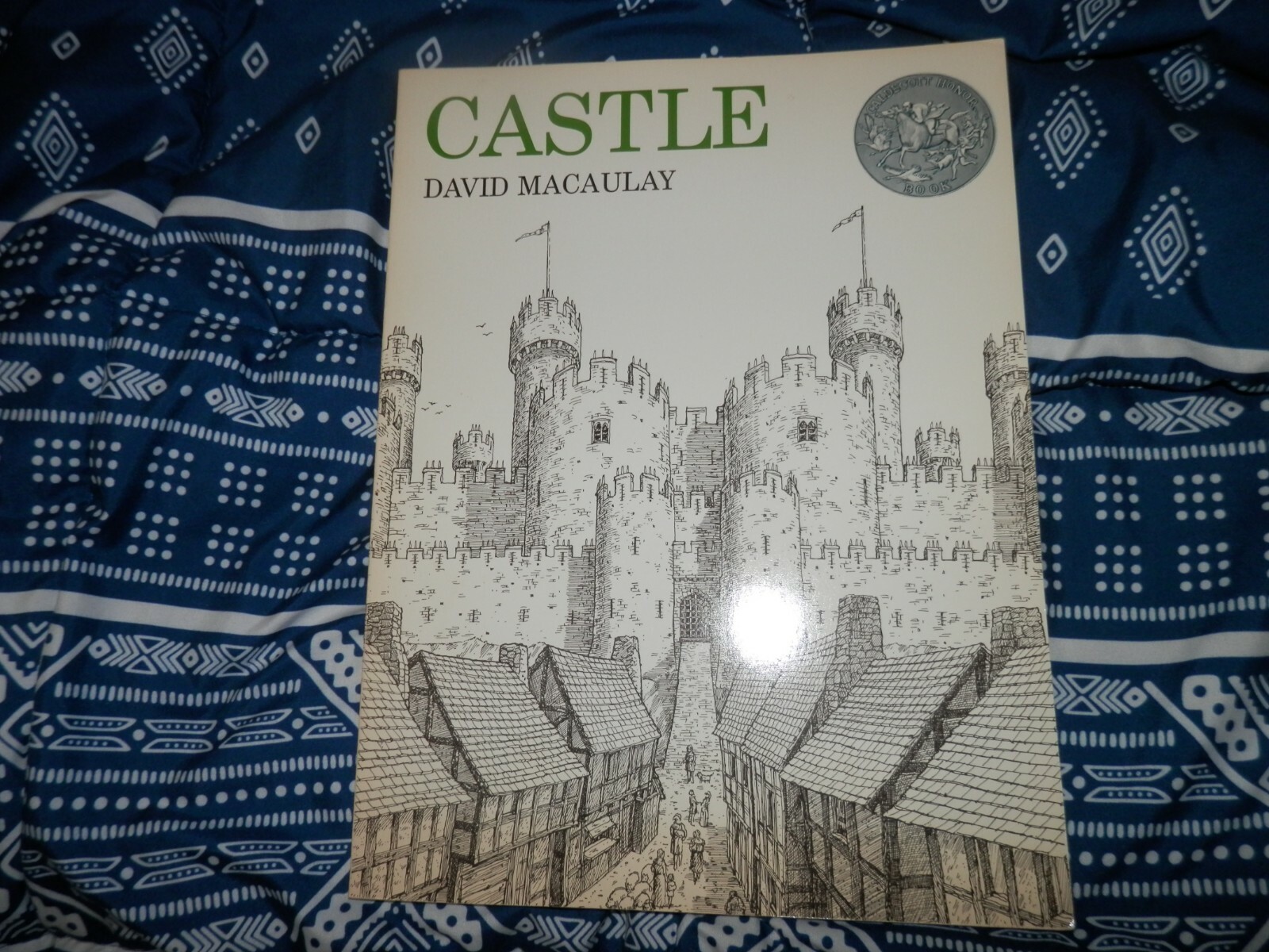 Lot Of 2 David Macaulay Paperback Books “Pyramid” And “Castle”