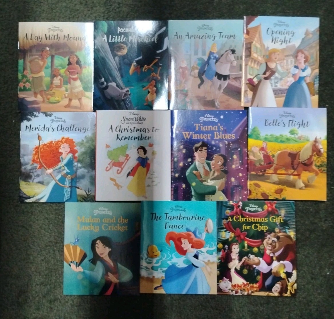 Disney Princess Mini Book Storybook Collection lot of 26 Autumn Publishing 2022