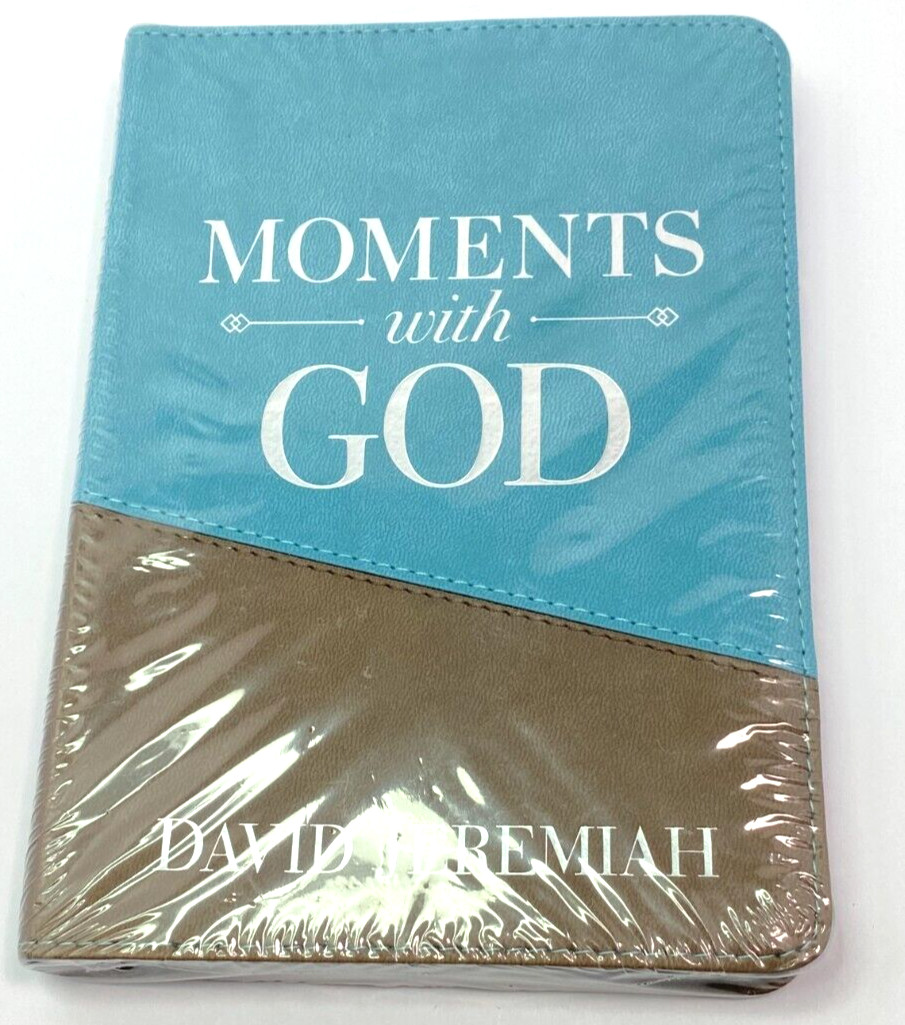 MOMENTS With GOD David Jeremiah Daily Devotional New Original Christian Book