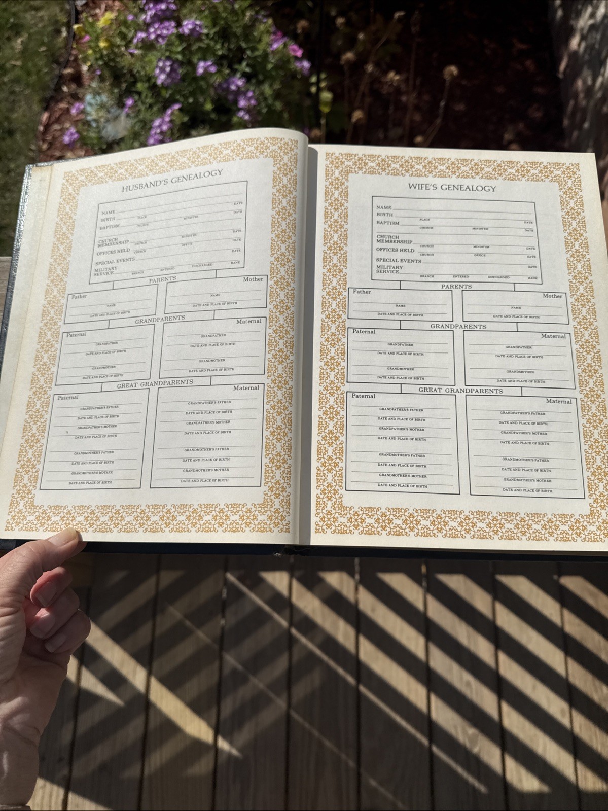 Vintage 1978 Nelson/Regency Family Bible Red Letter KJV Large 8” X 11” Holy Bib