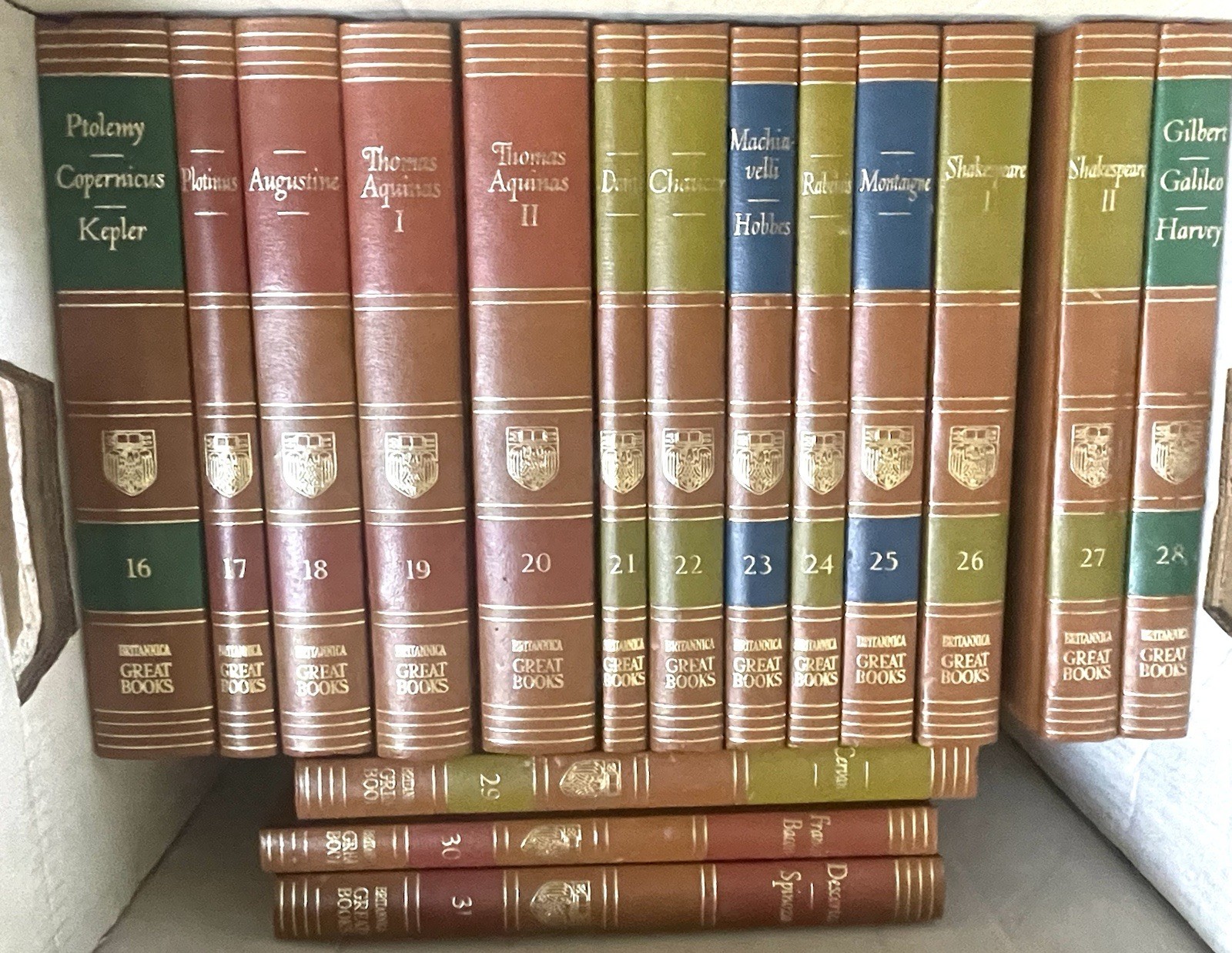 Britannica Great Books of the Western World 1952 CHOICE