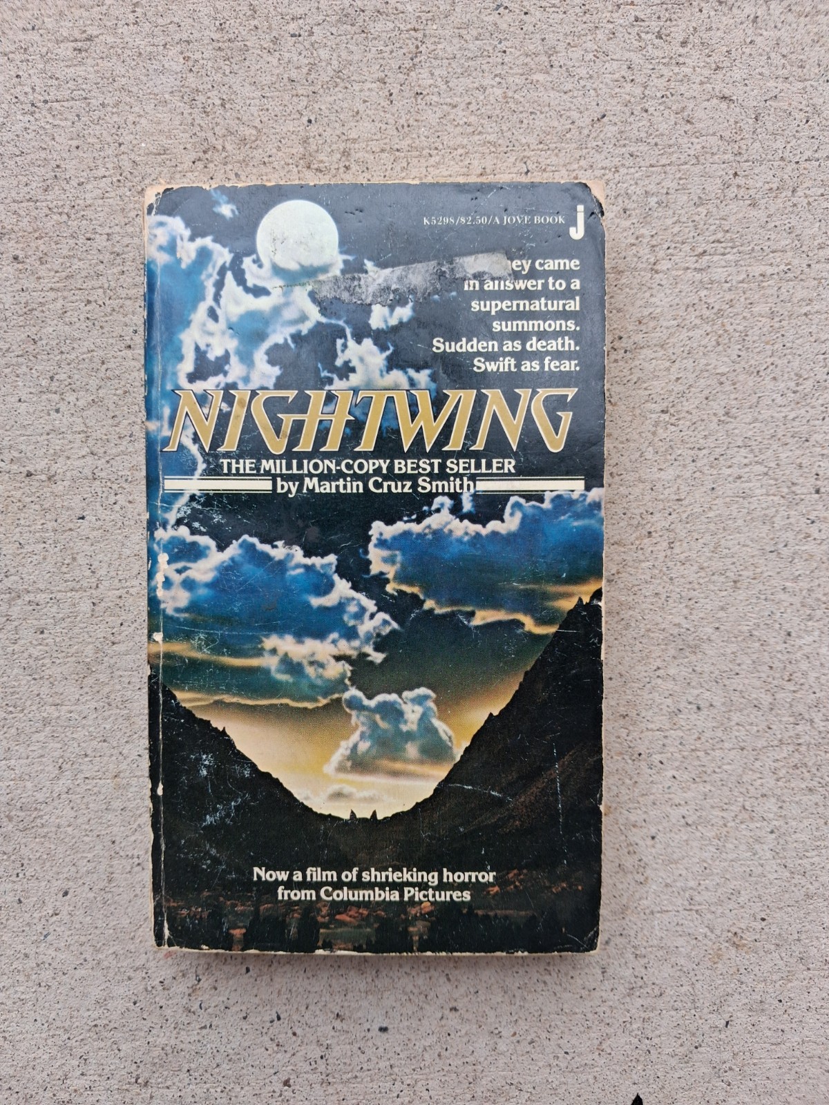Martin Smith Nightwing 1979 Horror Jove Paperback Vampire Bats