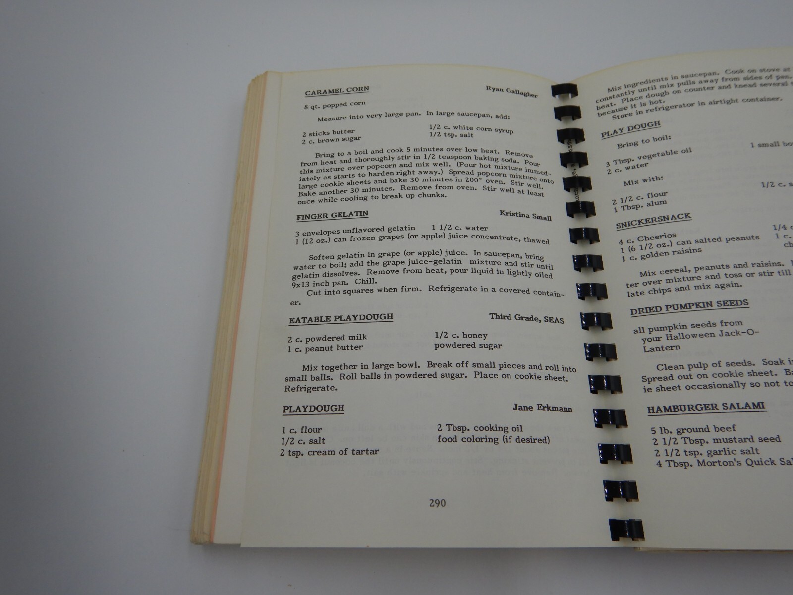 VTG St Elizabeth Ann Seton Catholic School Cookbook Alaskan Recipes-294 pages