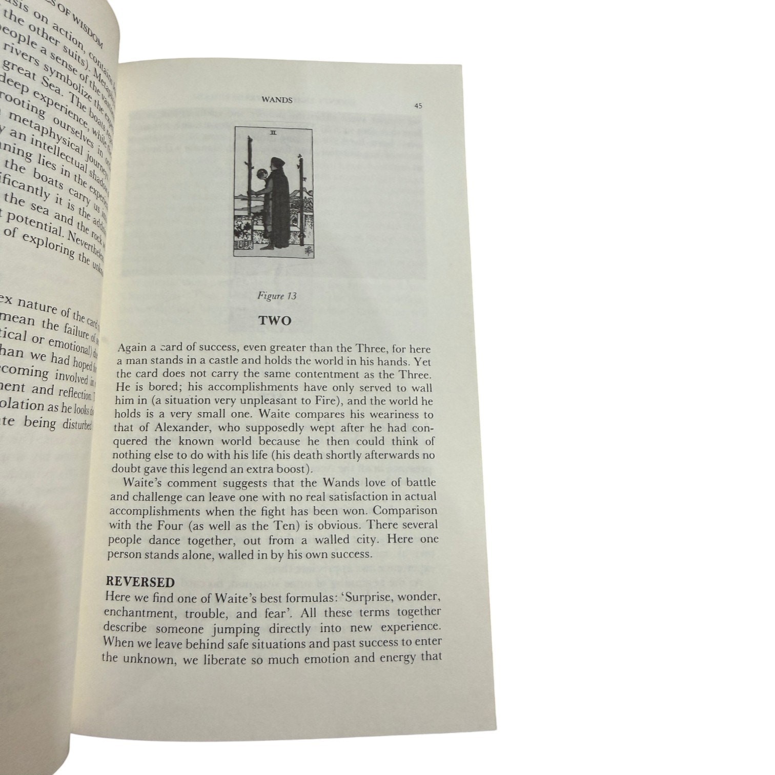1985 Seventy-Eight Degrees of Wisdom Part 2 Minor Arcana Tarot Book VTG Occult