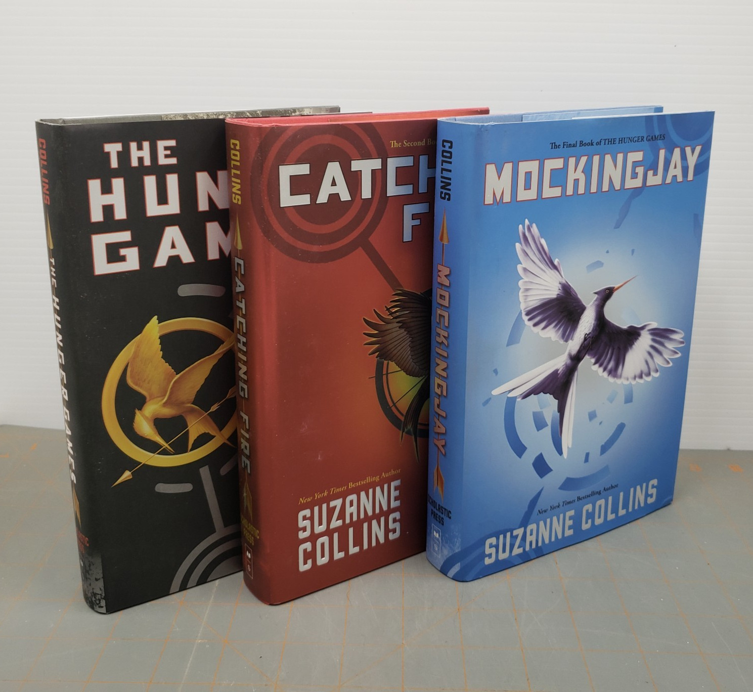 The Hunger Games Trilogy Boxed Hardcover Book Set ~ Scholastic ~ Suzanne Collins