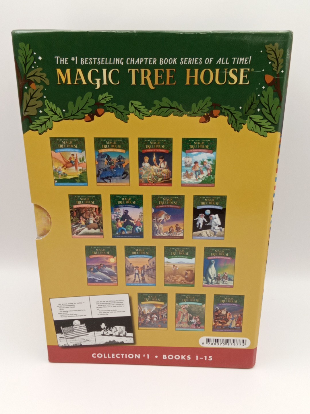Magic Tree House Boxed Set, Books 1-15 Mary Pope Osborne VG FREE SHIPPING
