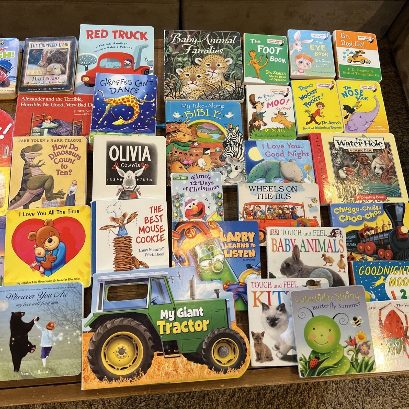 Lot of 44 Children BOARD Hardcover BABY TODDLER DAYCARE PRESCHOOL Kids BOOKS MIX