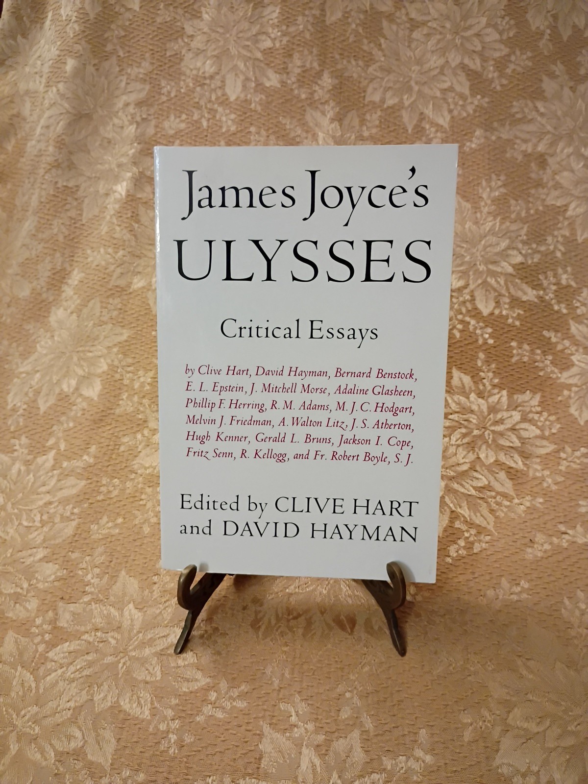 James Joyce’s Ulysses Critical Essays 1977 UC Press Paperback Printing Book