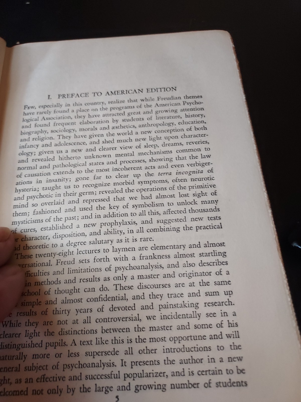 A General Introduction to Psycho-analysis, Sigmund Freud, 1935 E-104