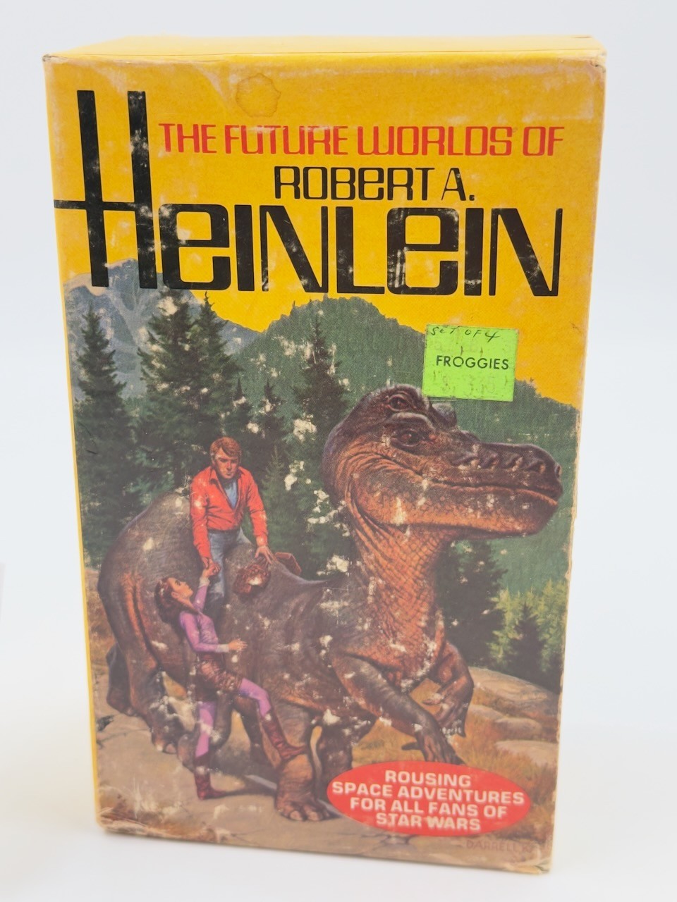 Robert Heinlein PB Del Rey Future Worlds of Box Set 4 Books, 1978