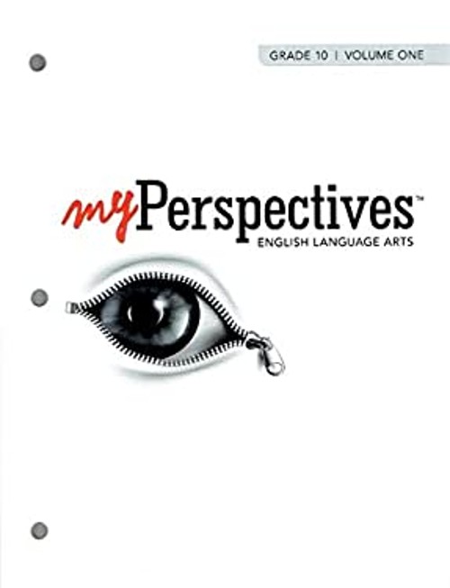 Myperspectives English Language Arts 2017 Student Edition Grade 1