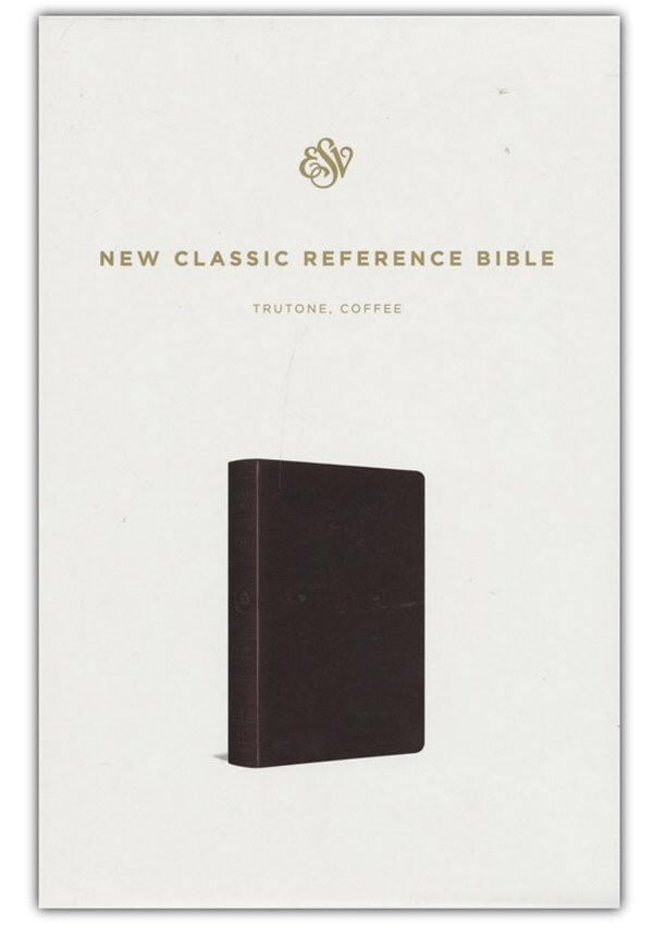 ESV Reference Bible – Coffee Simulated Leather Trutone – New Classic Reference