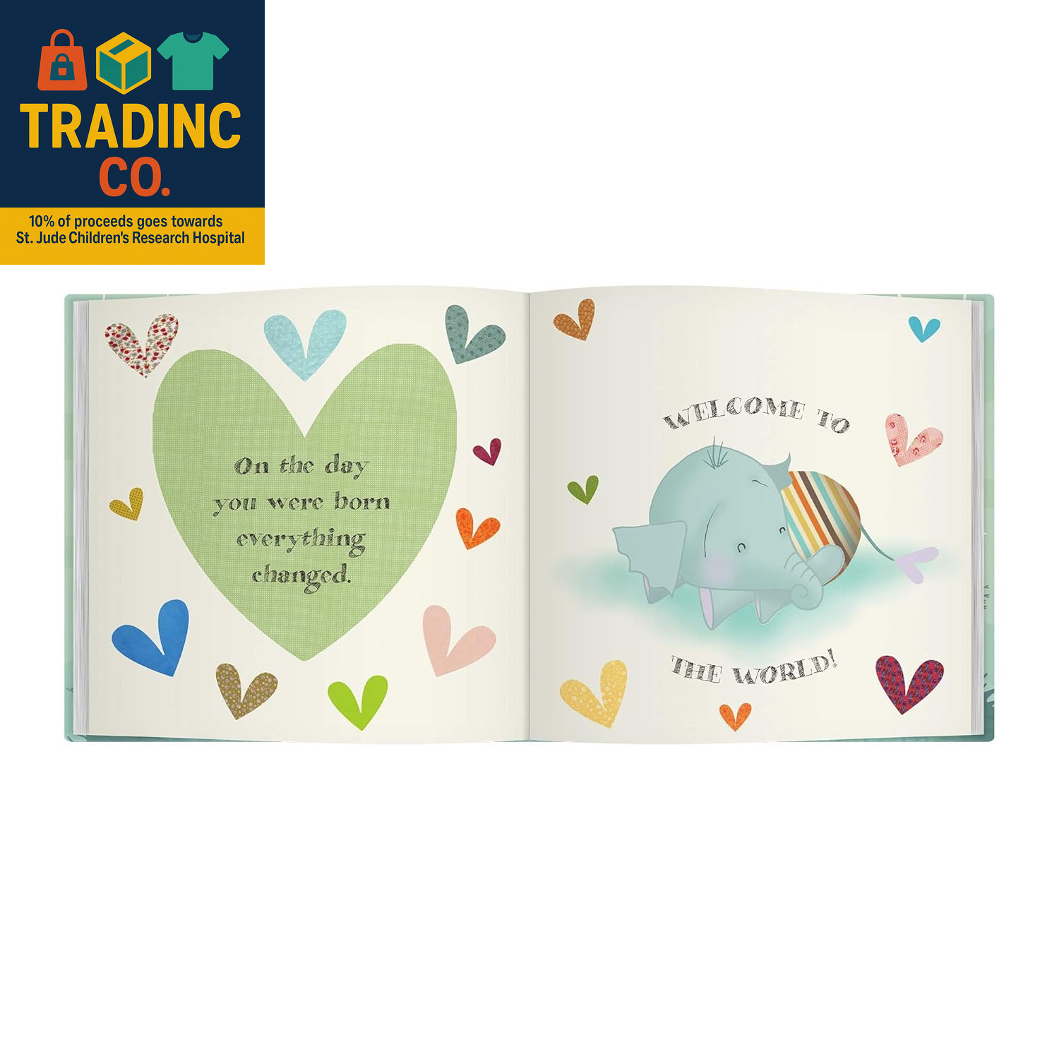 Welcome to the World: Keepsake Gift Book for the Arrival of a New Baby