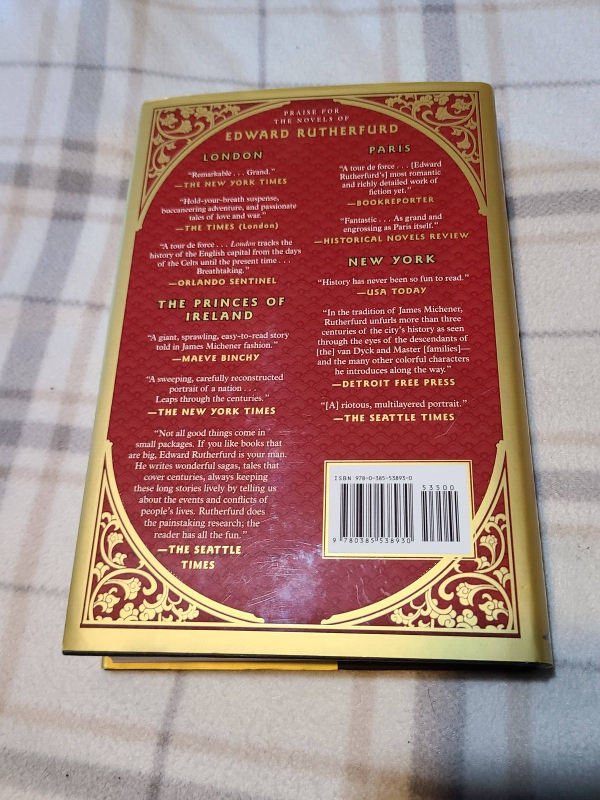 China: The Novel, Rutherfurd, Edward, (1st EDITION HARDCOVER)