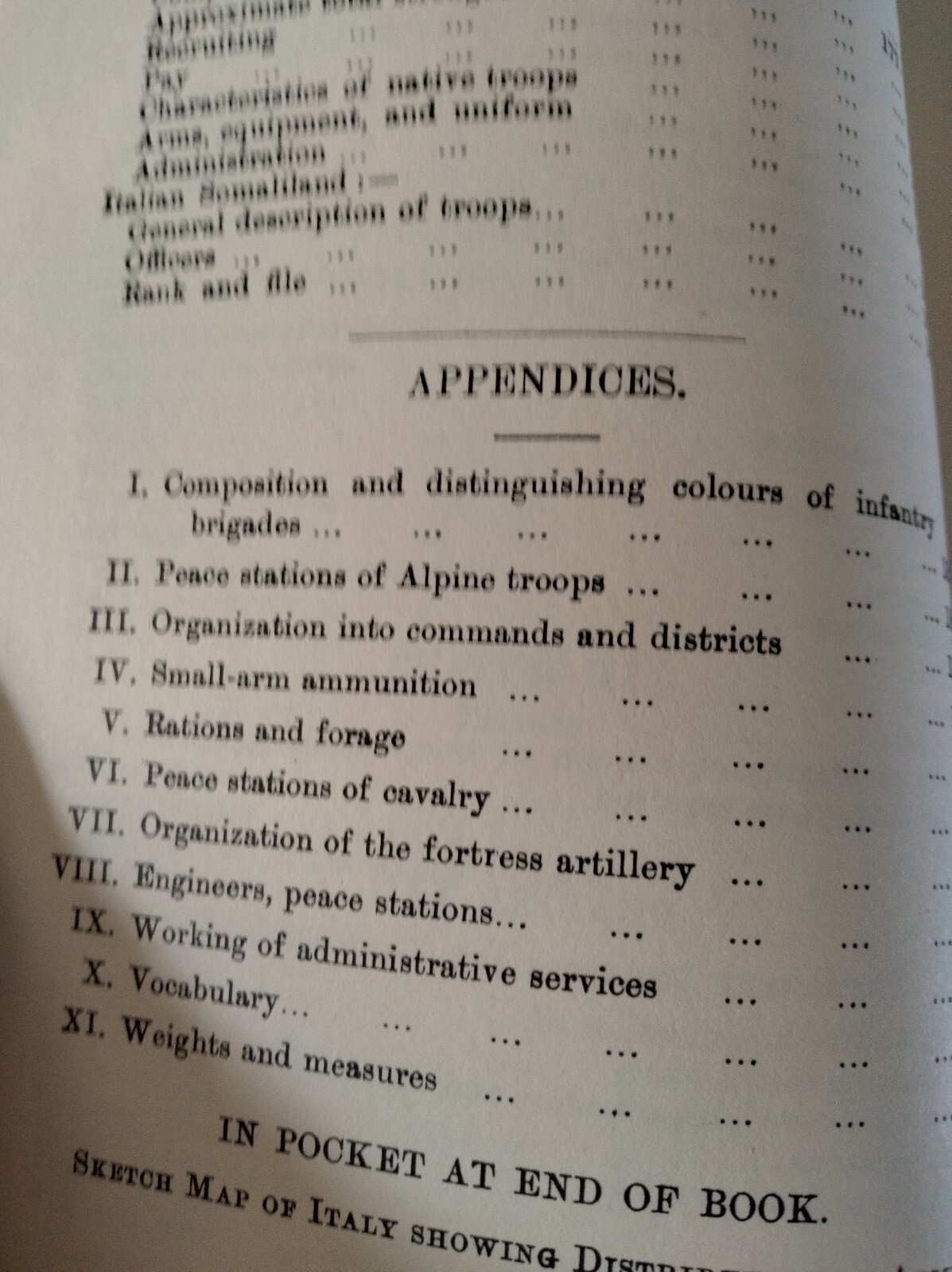 HANDBOOK OF THE ITALIAN ARMY 1913. Battery pr, r/p HB NEW