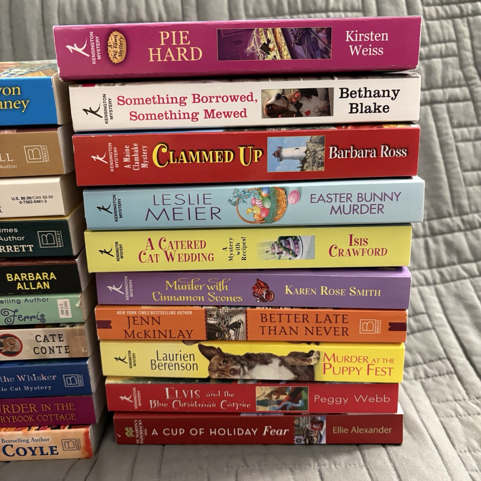 Cozy Mysteries Paperback lot of 20 Books – Mixed Authors