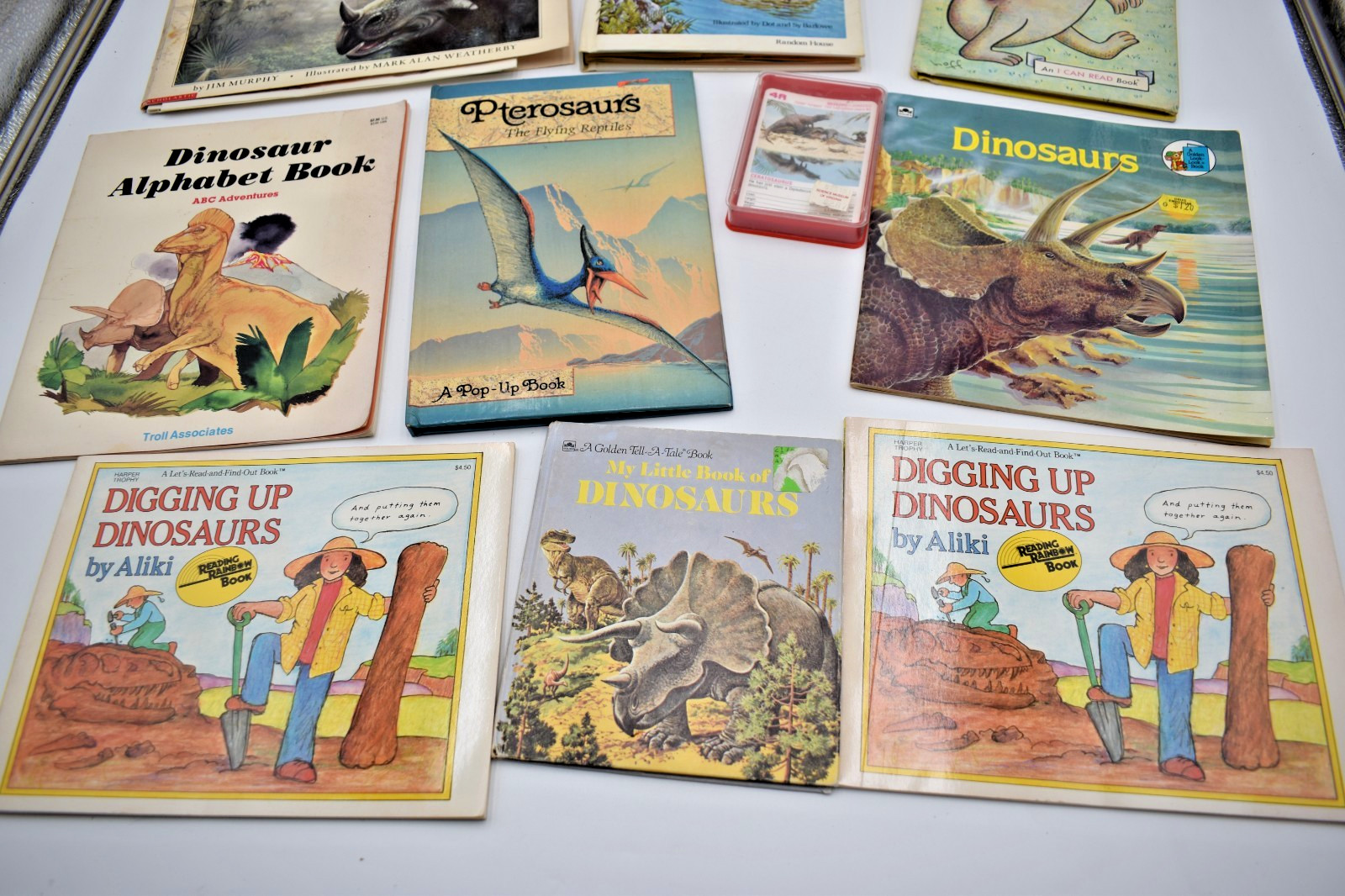 Lot of Dinosaurs Educational Children’s Books Popups, Golden, Blue Ribbon,+ More
