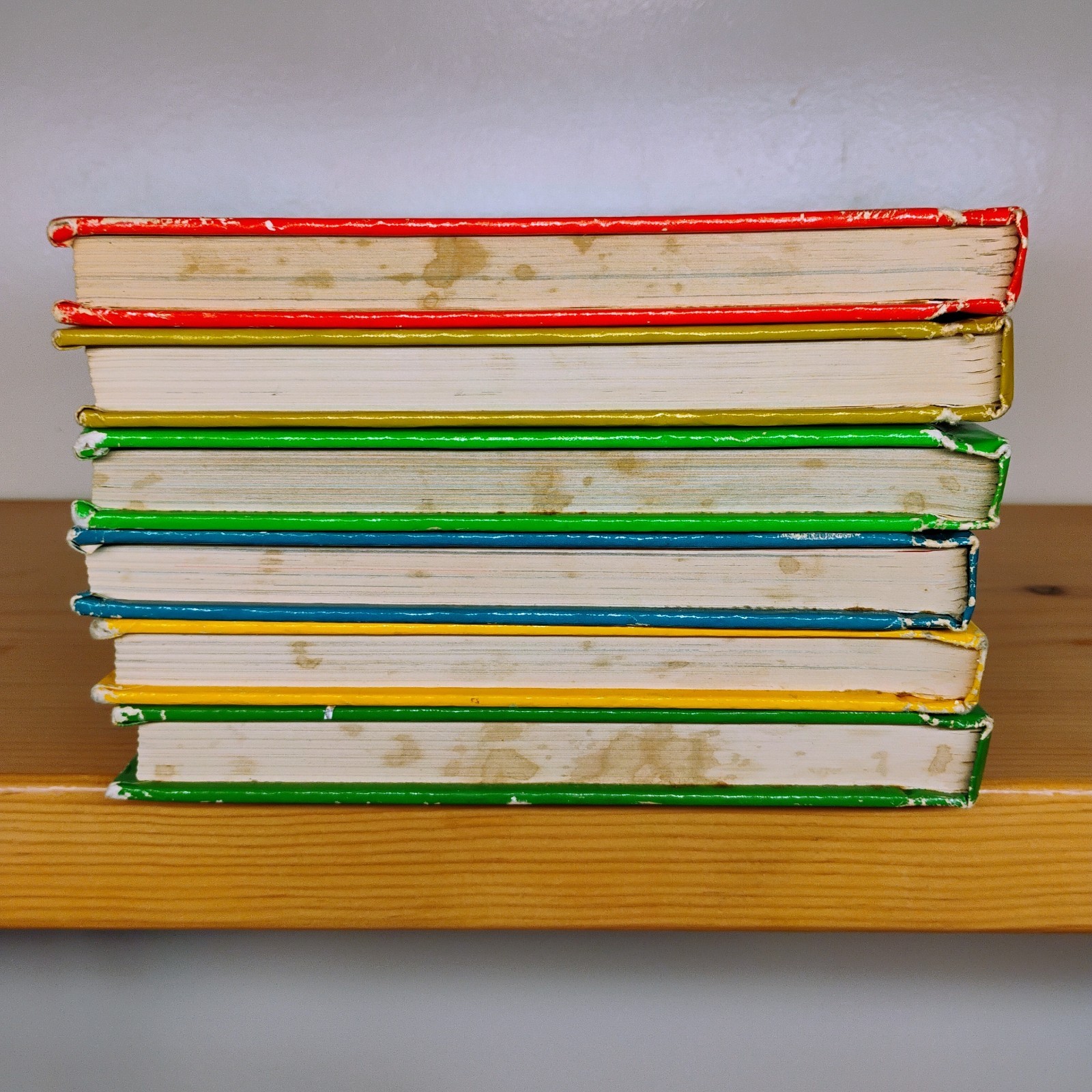 Vintage Child Horizons Set Of 6 Hardback Books Story Learning School Homeschool