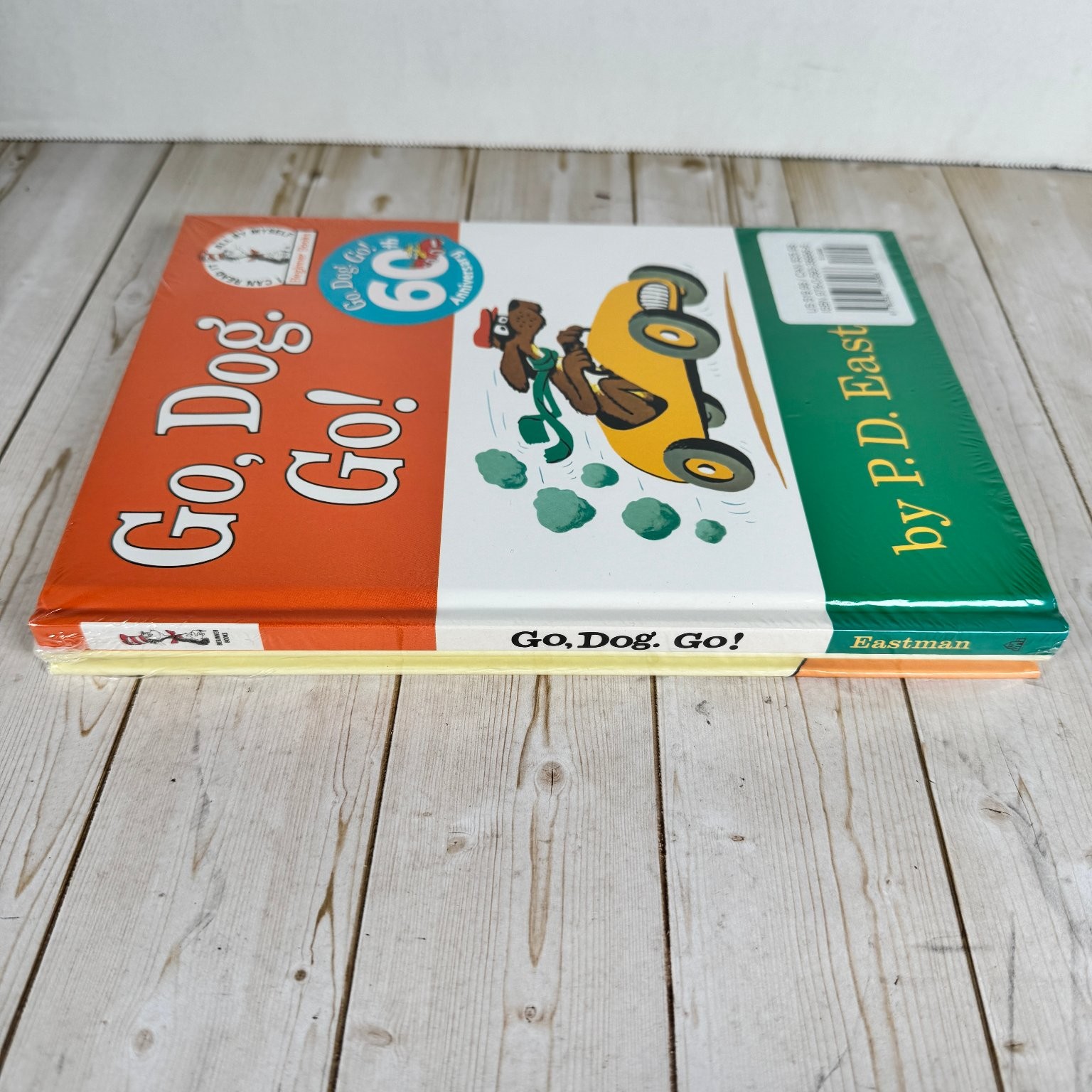 Dr. Suess Go, Dog. Go! & Fox in Socks Dr. Seuss P.D. Eastman Sealed Hardcover