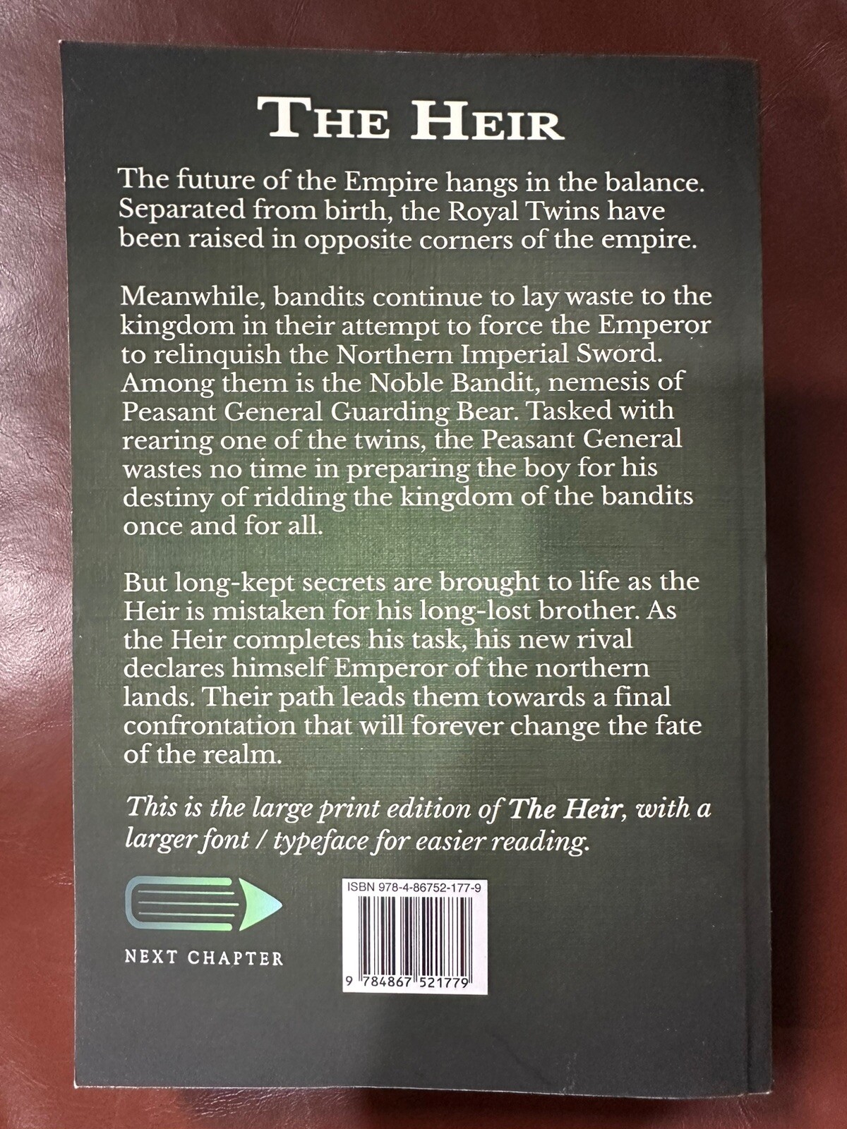 The Heir (Fall of the Swords Book 3) by Scott Michael Decker – Very Good Condt