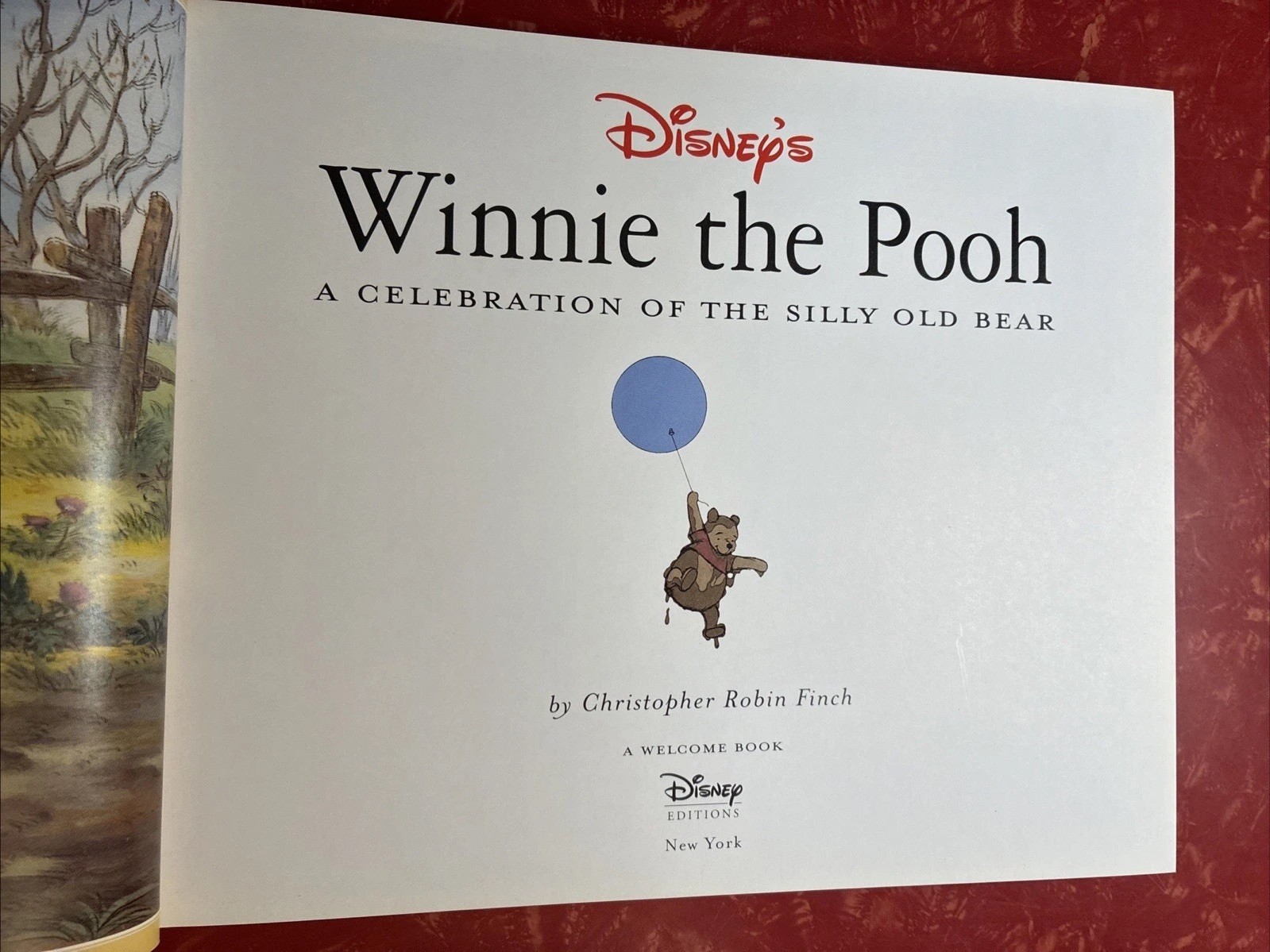 Disney’s Winnie the Pooh : A Celebration of the Silly Old Bear 2000 Hardcover