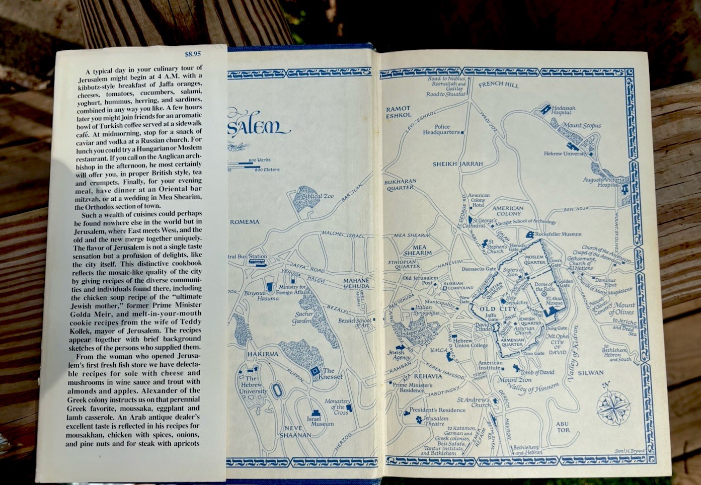 The Flavor of Jerusalem by Joan Nathan and Judy Stacey Goldman FIRST EDITION