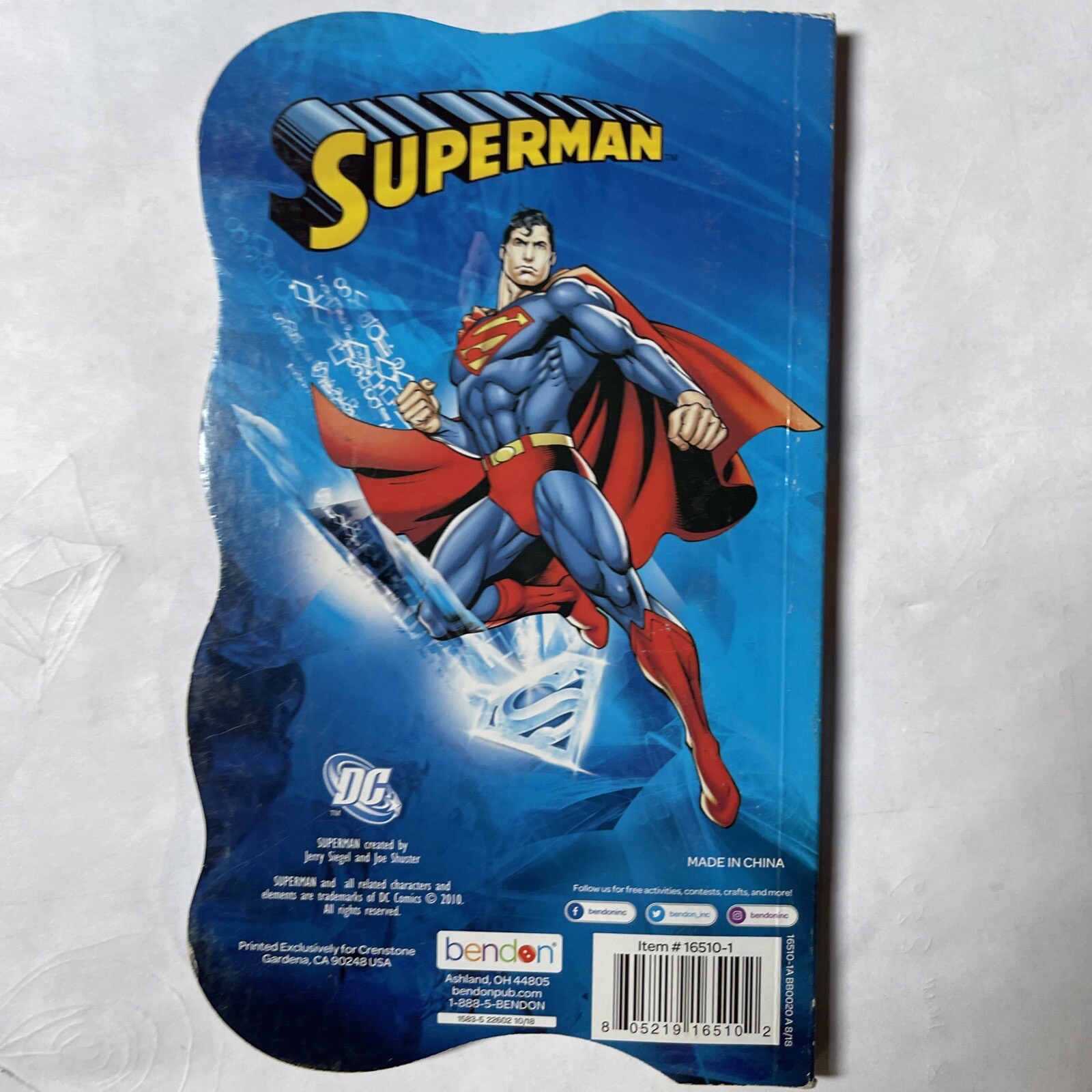 Bendon Publishing DC Superman Fortress of Solitude Hardcover Children’s Book