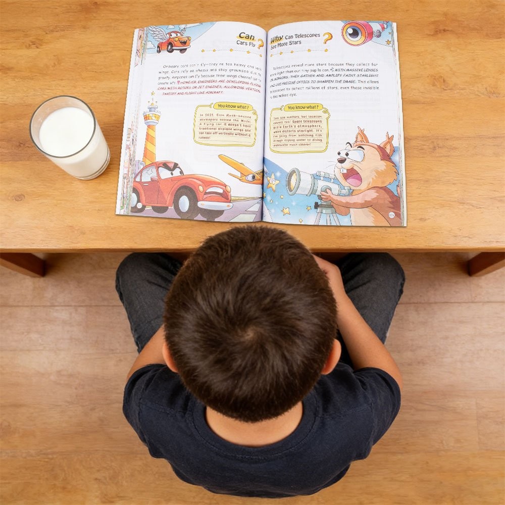 Children’s Encyclopedia Why 100,000? Kids Book Ages 6-12 Extracurricular Reading