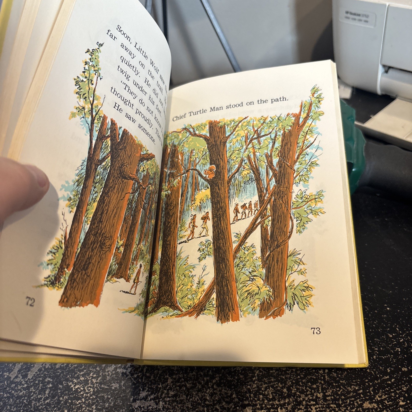 Little Wolf and the thunder stick by Edna Walker Chandler