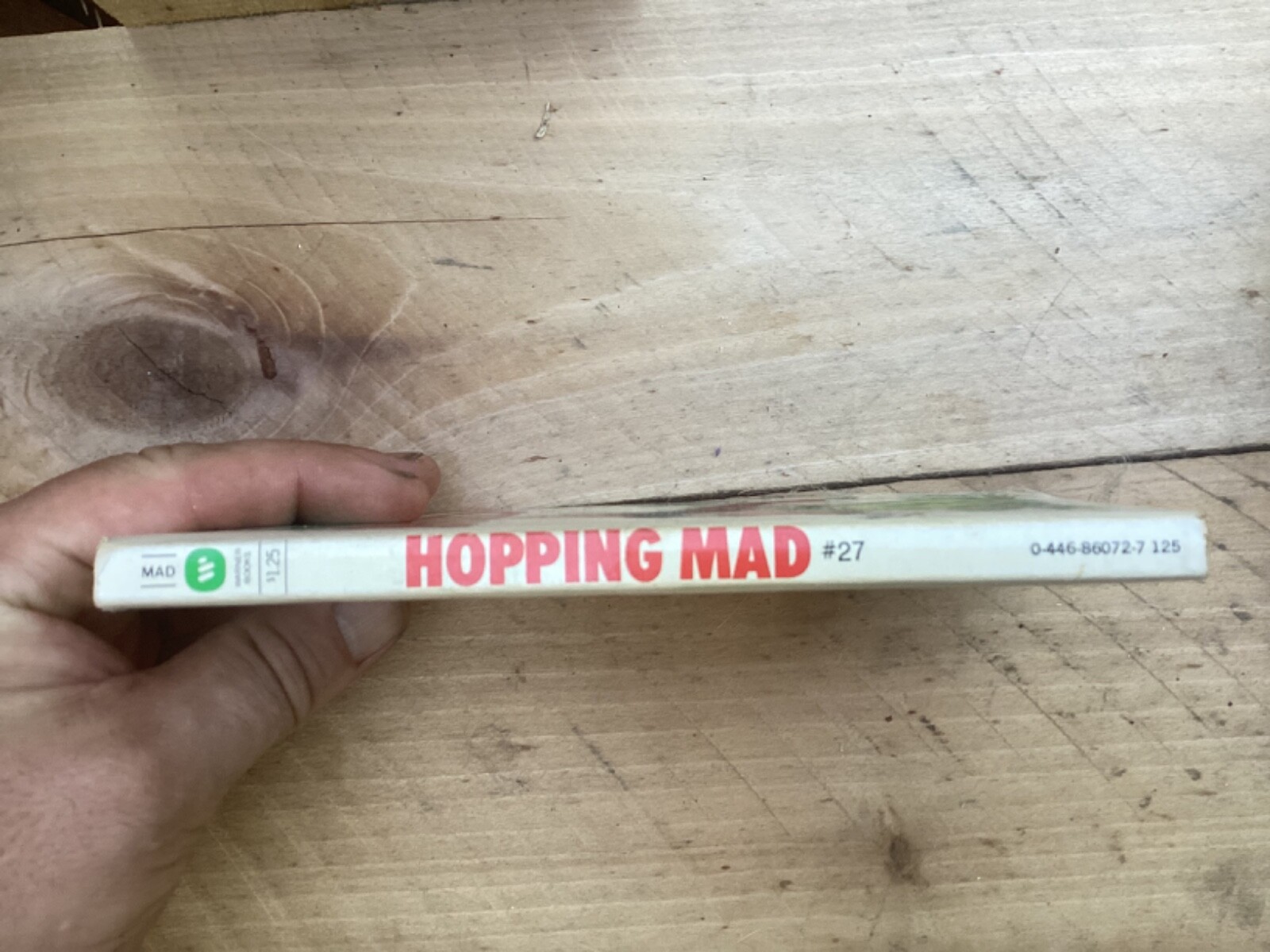 Hopping MAD Paperback Warner 1st Printing $1.25 Free Shipping