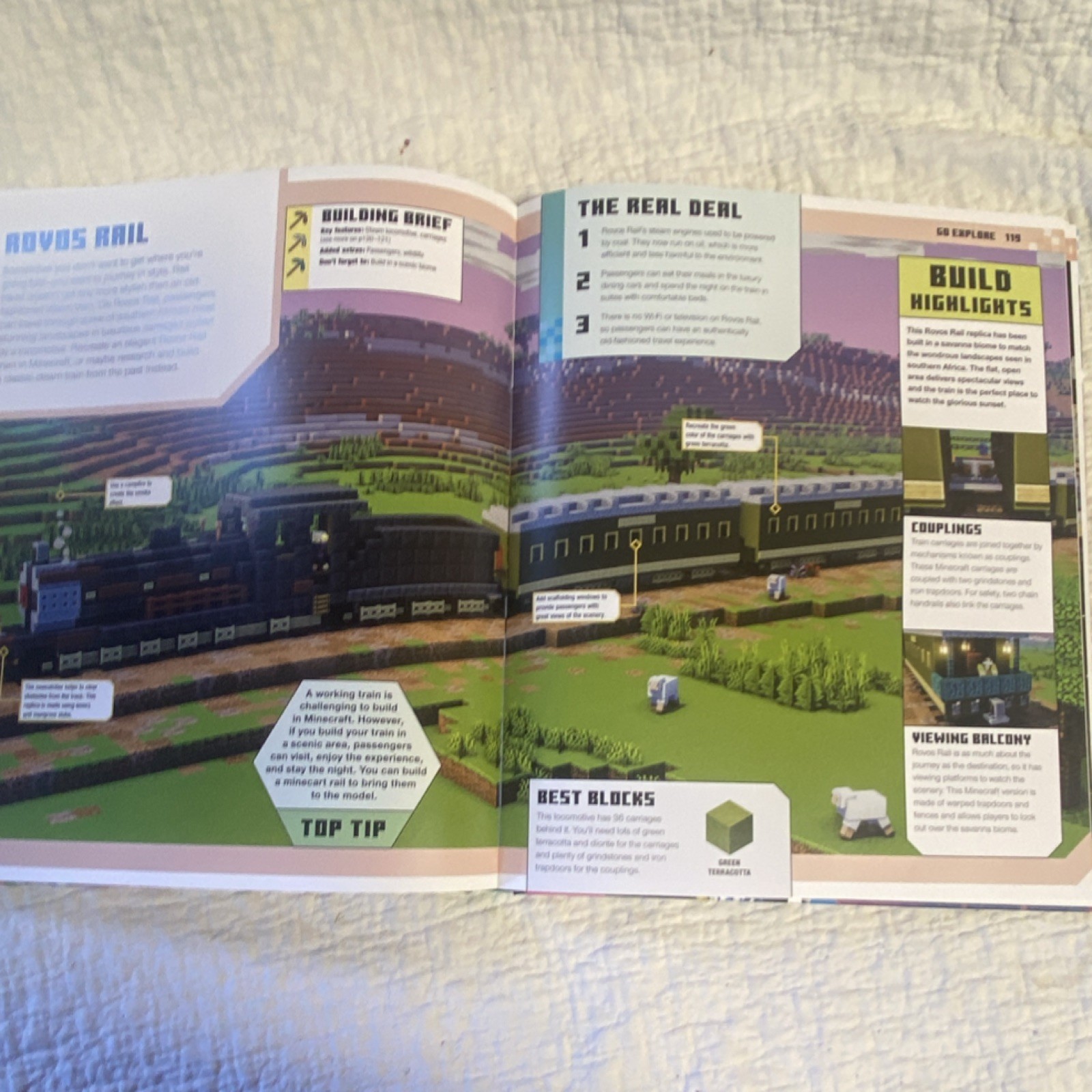 Minecraft The Minecraft Ideas Book 70+ Awesome Builds Hardcover Illustrated 2023