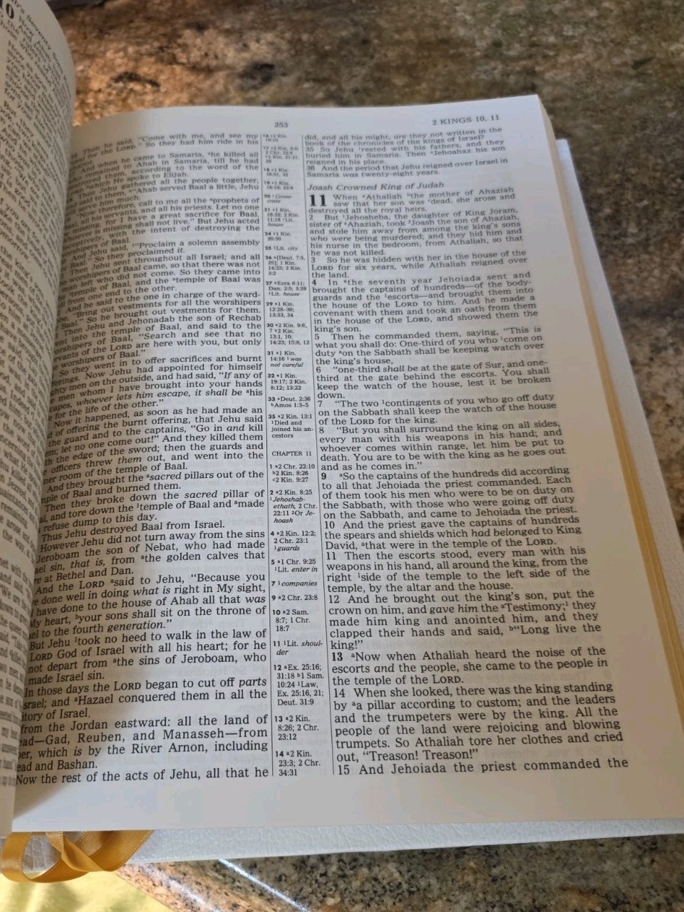 Precious Moments Holy Bible New King James Version Family Edition Red Letter