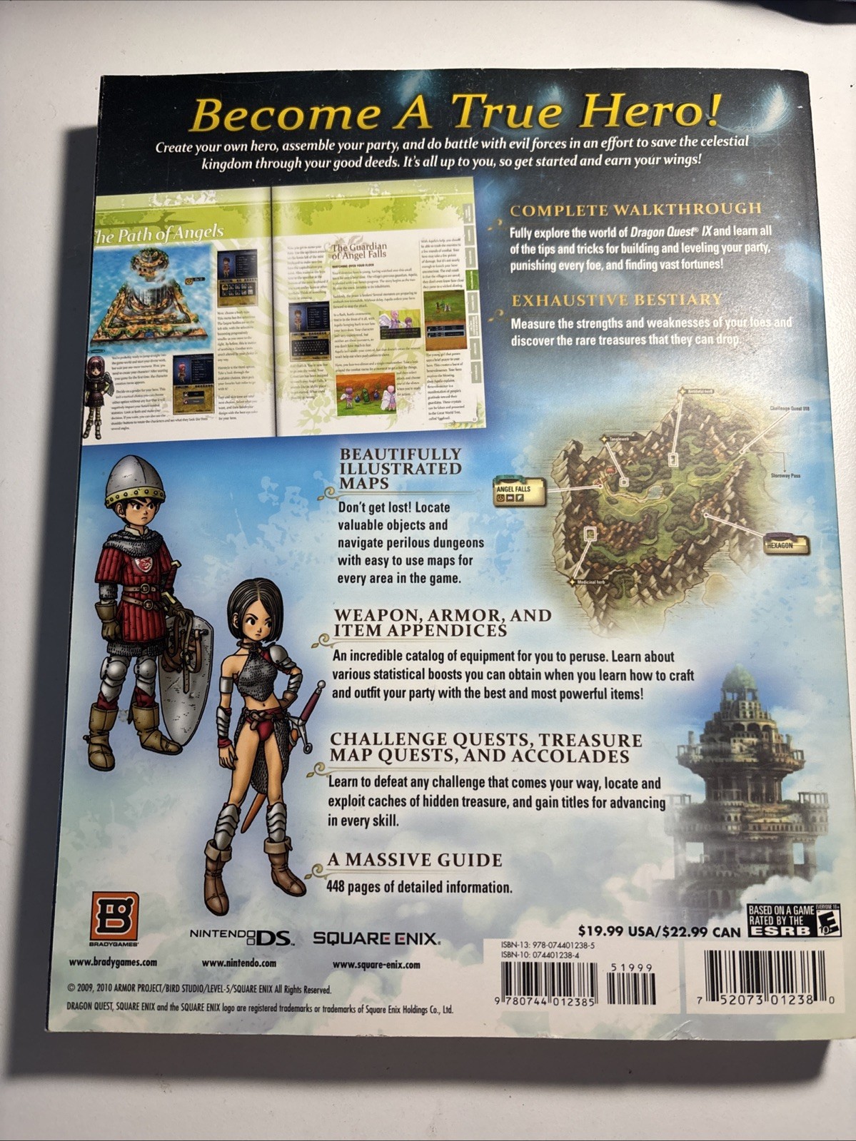 Dragon Quest IX: Sentinels of the Starry Skies PB 2010 Book By Michael Lummis