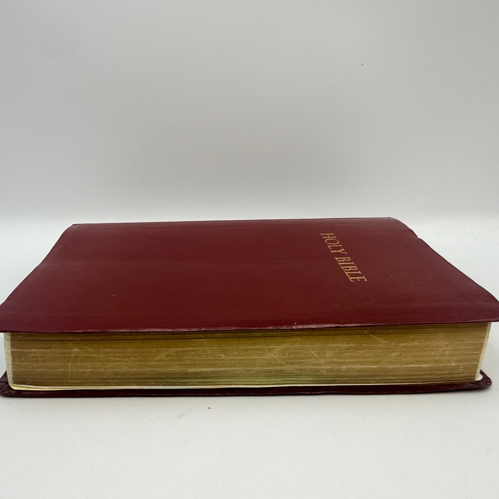 Thomas Nelson NKJV Holy Bible Giant Print Center Column Reference Burgundy 993BG
