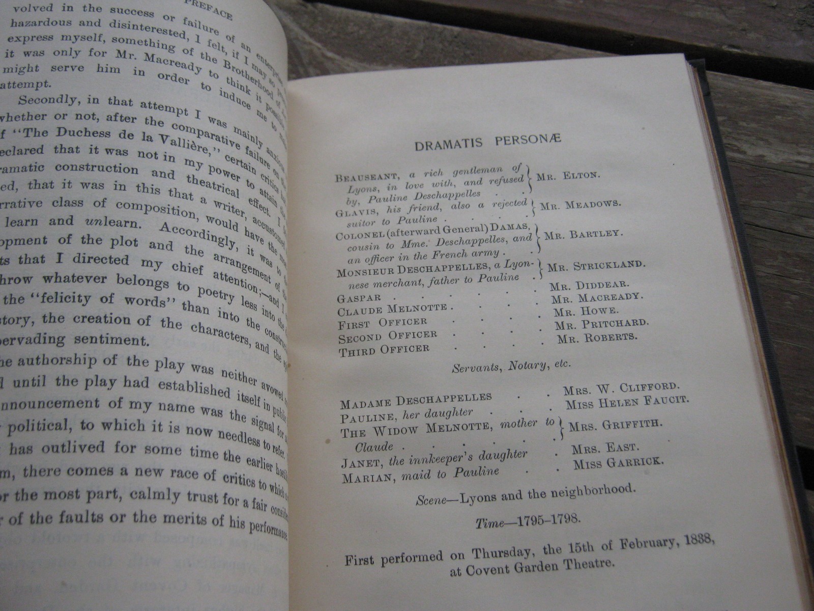 1901 The Works Edward Bulwer Lytton Dramas #29 hardcover book