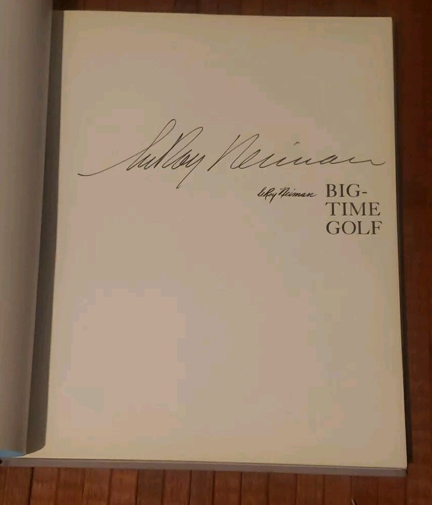 Leroy Neiman Signed Big Time Golf Art 193 Prints 170 Full Color Famous Golfers