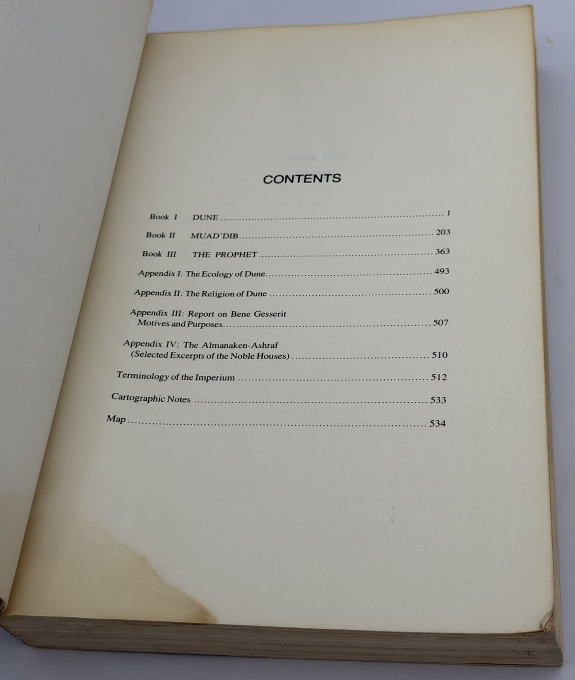 THE ILLUSTRATED DUNE by Frank Herbert ~ 1st Edition 1978 Paperback Collectible