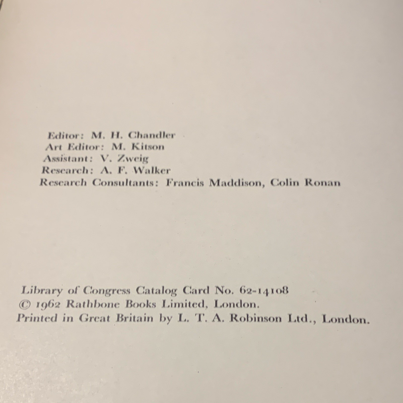 Fred Hoyle Astronomy Hardcover 1962 Illustrated English Doubleday & Company