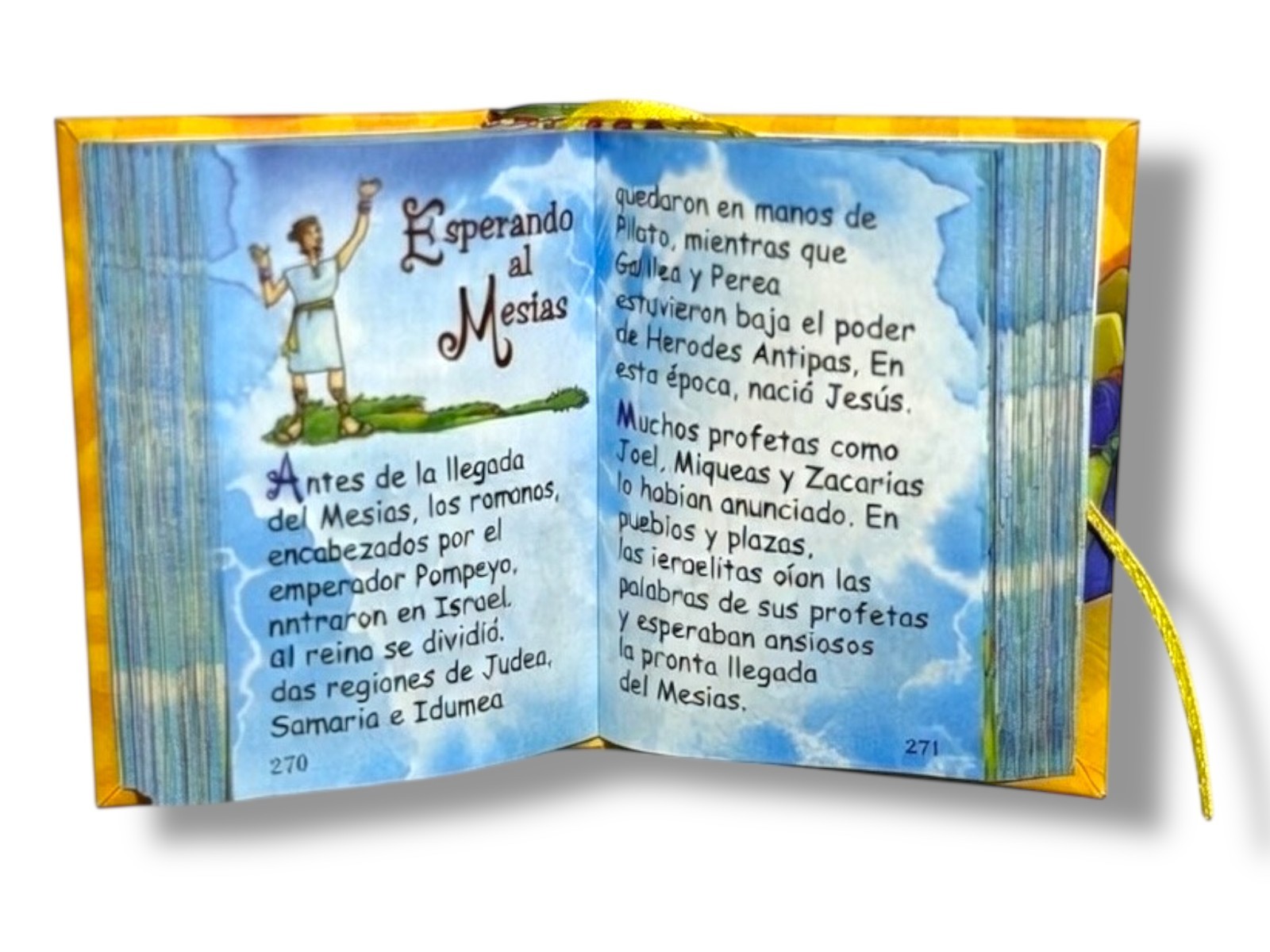 new miniature book “Mi Primera Biblia” in Spanish 430 pages with illustrations