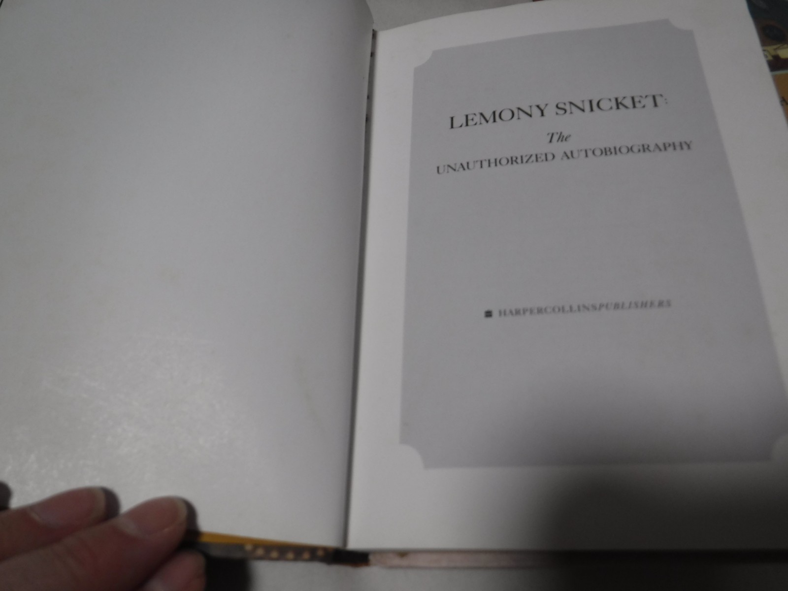 5x Lemony Snicket’s A Series of Unfortunate Events Book Set 2, 3, 8, 9 1st Ed