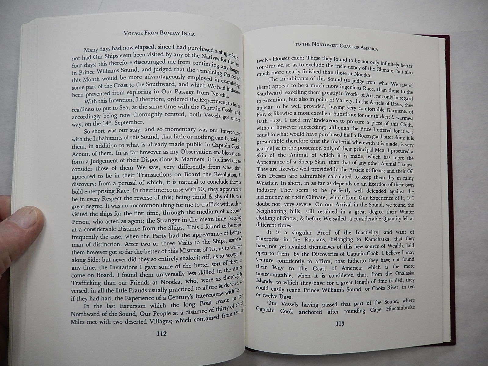 James Strange’s Journal: Bombay to NW Coast of America 1785-1787, 1982, Hardcove