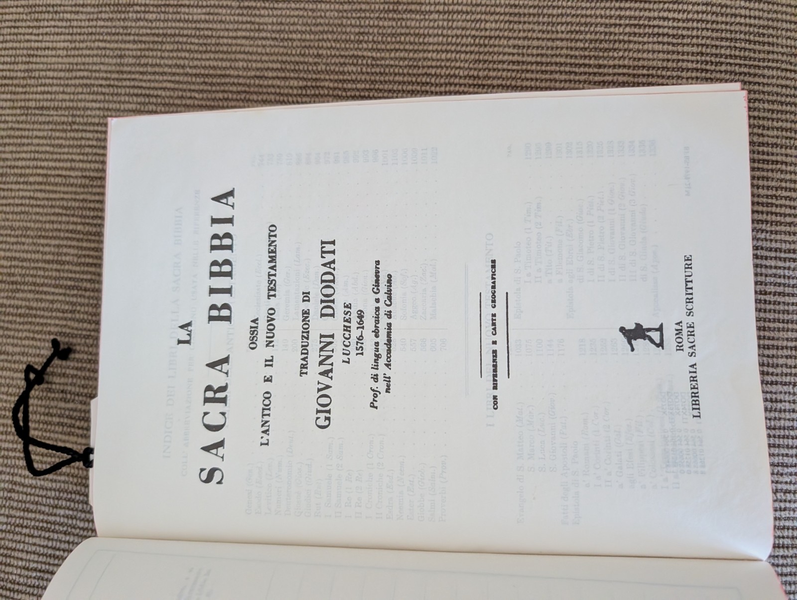 Sacra Bibbia Italian Bible