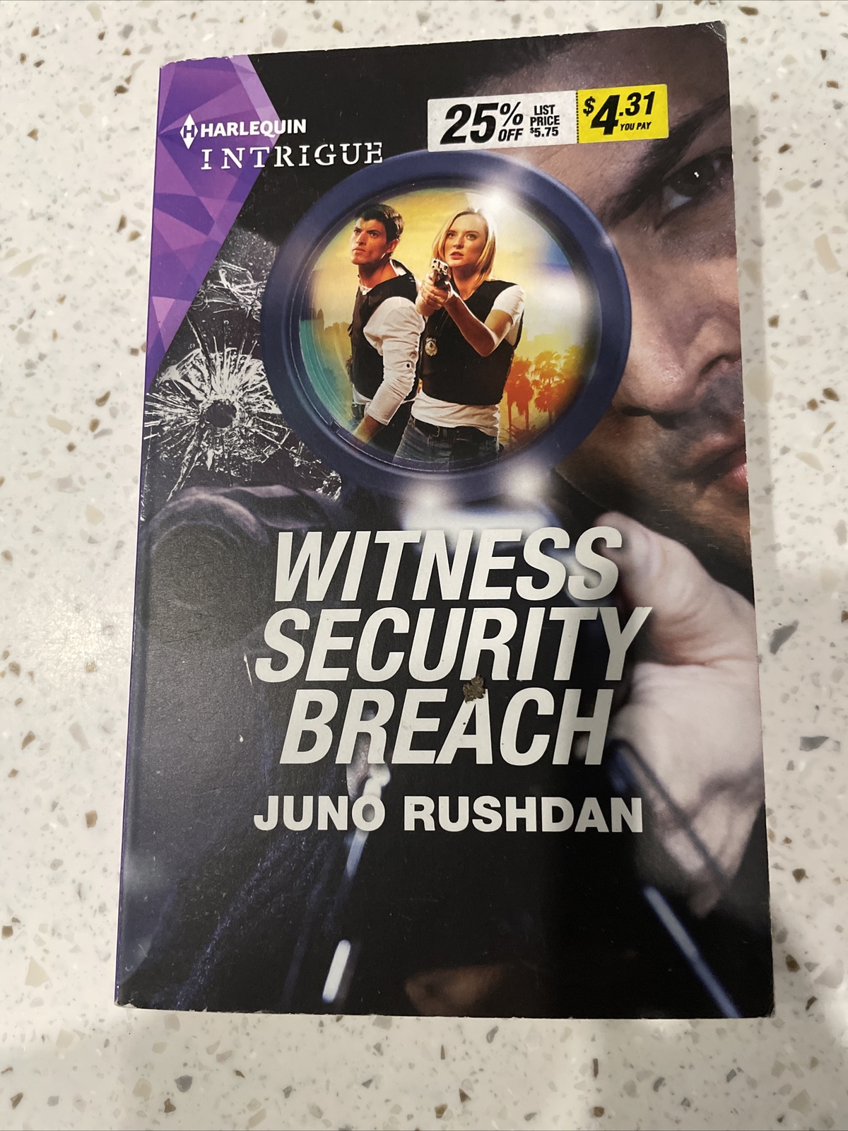 Lot 5 Harlequin Intrigue PB 2020-21 Juno Rushdan Like New Hostile Pursuit