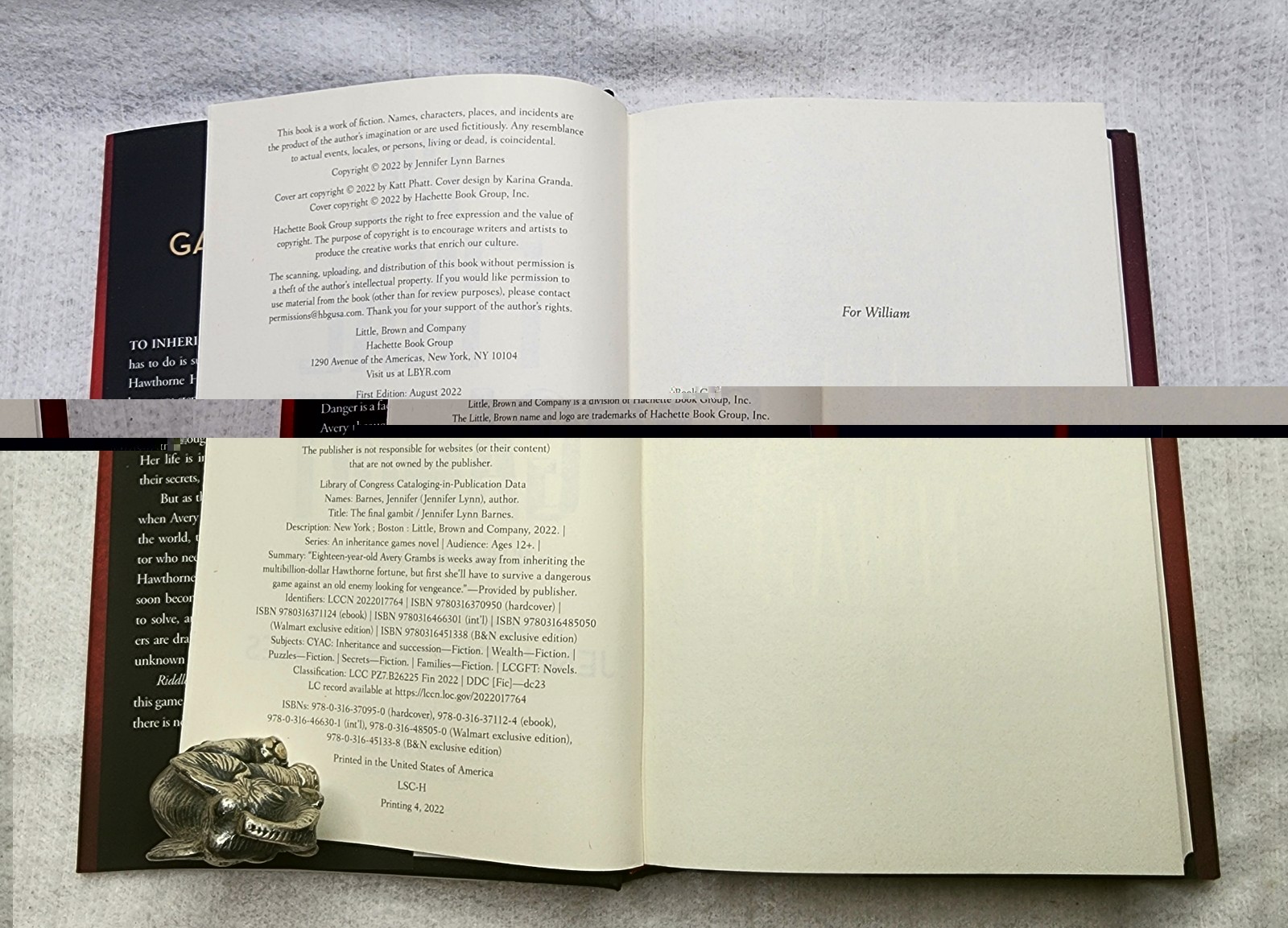 The Final Gambit- An Inheritance Games Novel By Jennifer Lynn Barnes