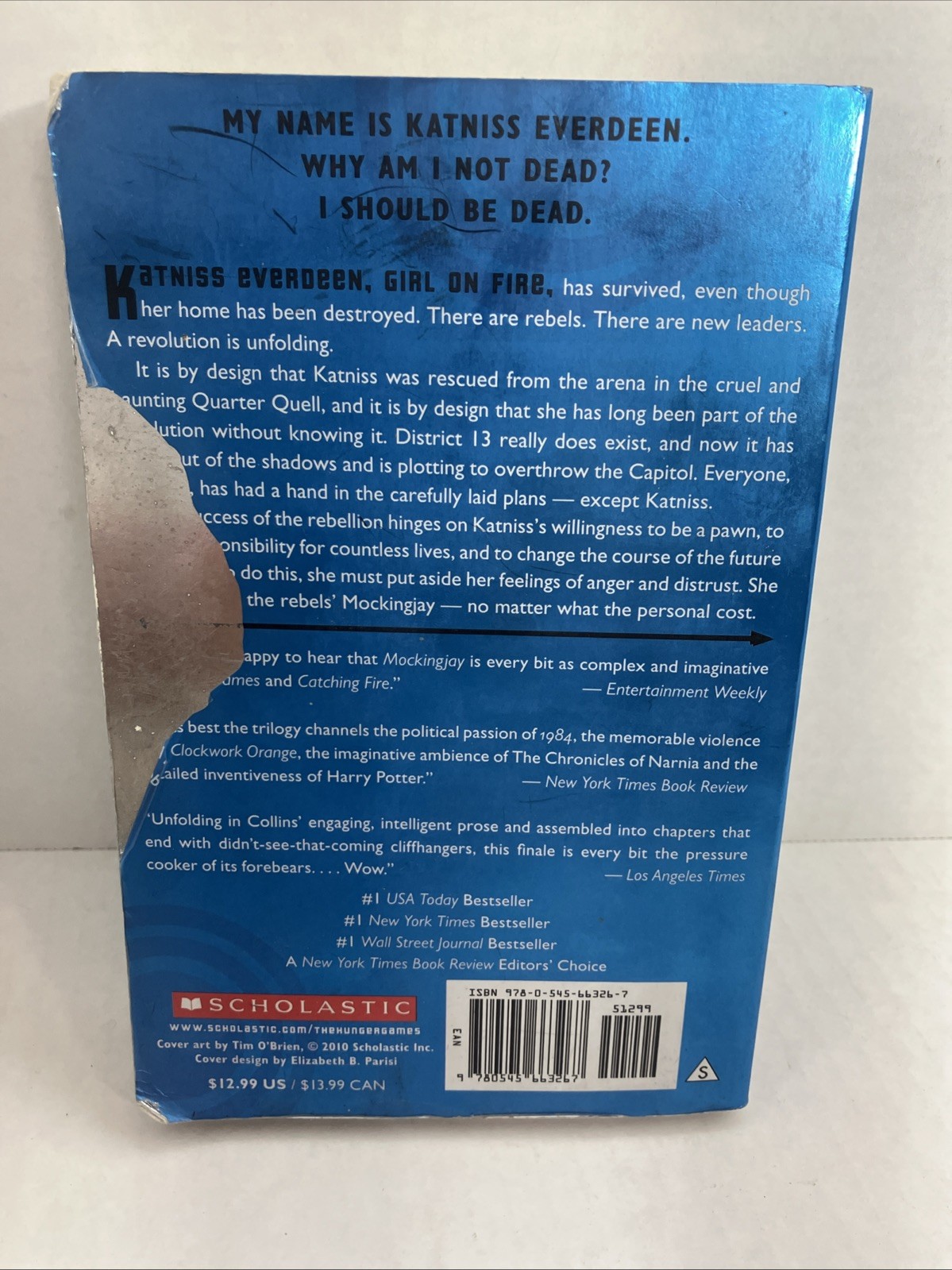Mockingjay (Hunger Games, Book Three) by Suzanne Collins (2014, Trade Paperback)