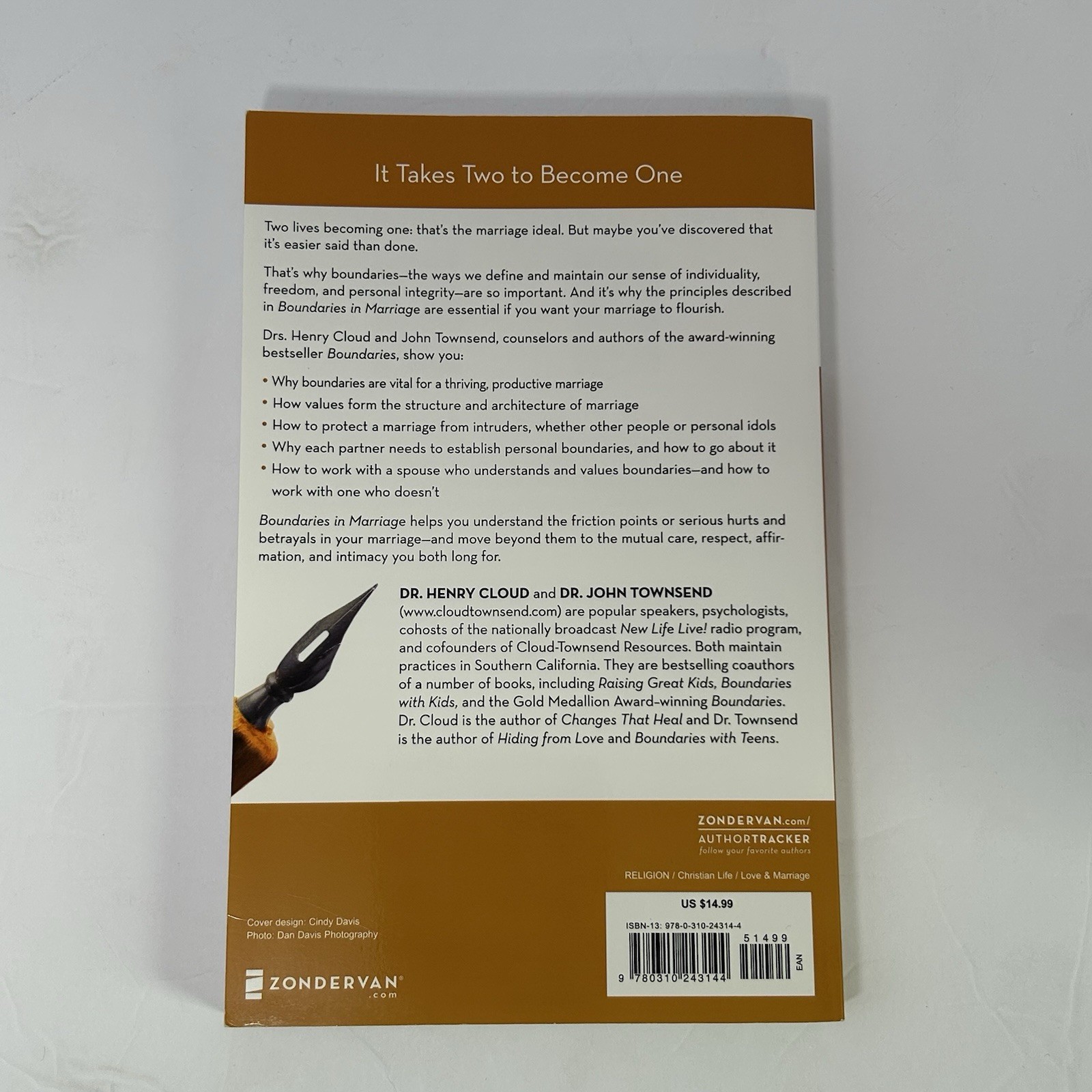 Boundaries in Marriage by John Townsend and Henry Cloud Paperback