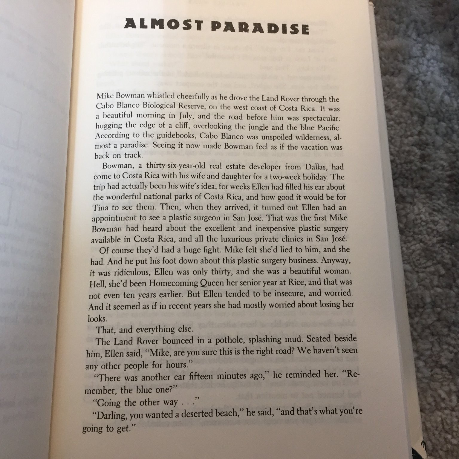 Jurassic Park Science Thriller Hardcover Michael Crichton 1990 First Edition